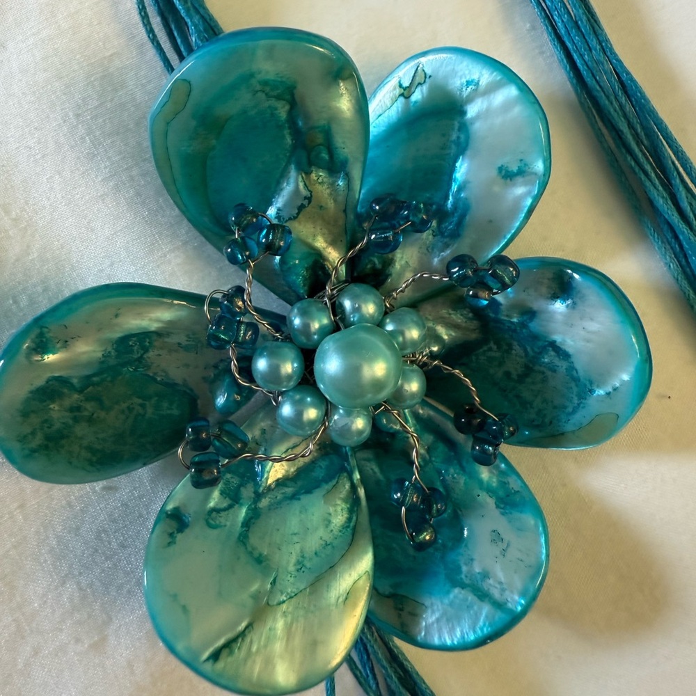 Turquoise 21” Boho Necklace